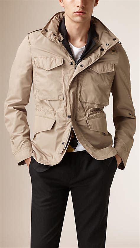 showerproof field jacket burberry|net a porter Burberry jacket.